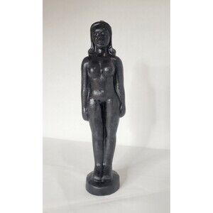 Black Candle Woman Shaped